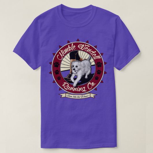 Nimble Wendellランニング Co Tシャツ (デザイン正面)