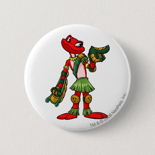 Nimmoのミステリー島プレーヤー 缶バッジ (正面)