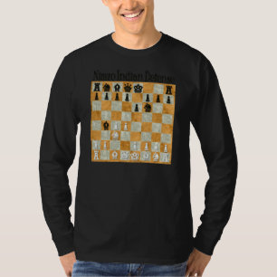 Nimzoインディアンの防衛 Tシャツ