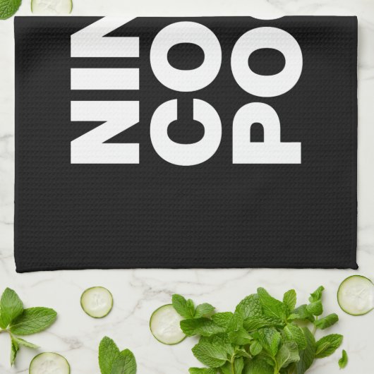 NIN & COMとウンチ。 キッチンタオル (折り畳み)