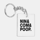 NIN & COMとウンチ。 キーホルダー (正面左)