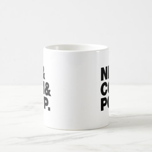 NIN & COMとウンチ。 コーヒーマグカップ (中央)