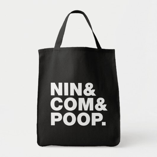 NIN & COMとウンチ。 トートバッグ (正面)