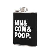 NIN & COMとウンチ。 フラスク (左)