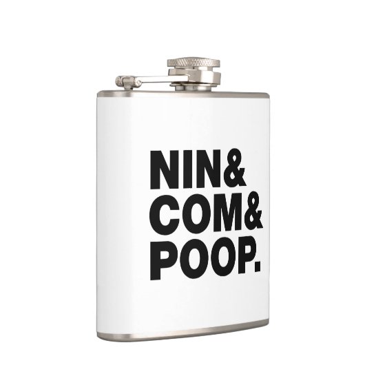 NIN & COMとウンチ。 フラスク (右)
