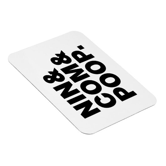 NIN & COMとウンチ。 マグネット (右側)