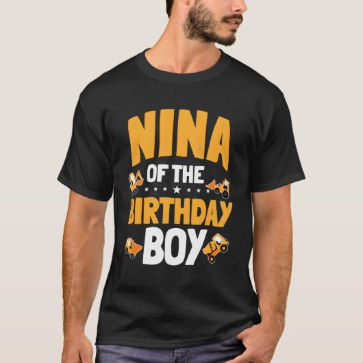 Ninaの建築労働者Bday Py Tシャツ (正面)