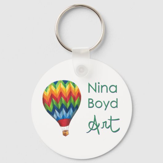 Nina Boyd アート キーチェーン (正面)