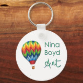Nina Boyd アート キーチェーン (正面)