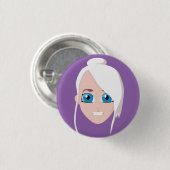 Nina Button 缶バッジ (正面&裏面)