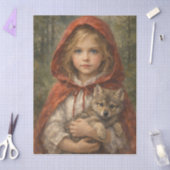 Niña con lobo 薄葉紙 (クラフト)