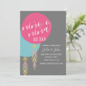 Nina o Ninoジェンダーがタッセルバルーンを明かす 招待状 (スタンド正面)