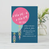 Nina o Ninoジェンダーがタッセルバルーン海軍を明らかにする 招待状 (スタンド正面)