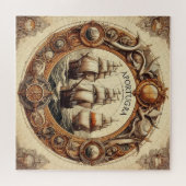 Nina - Pinta - Santa Maria - Aportugraポルトガル03 ジグソーパズル (横)