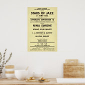 Nina Simone - Horace Silver - J.J. Johnson jazz ポスター (キッチン)