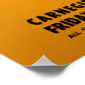 Nina Simone jazz poster - At Carnegie Hall - 1963 ポスター (角)