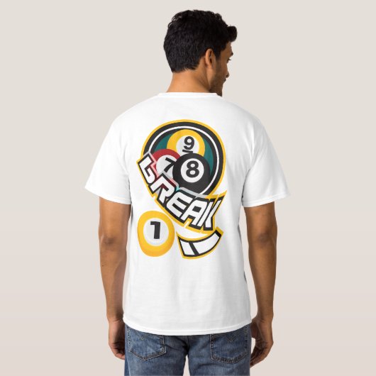 Nine-ball Tシャツ (裏面フル)