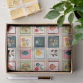 Nine Christmas Ornaments in Bold Frames 薄葉紙 (ギフト)