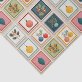 Nine Christmas Ornaments in Bold Frames 薄葉紙 (詳細)