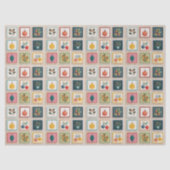 Nine Christmas Ornaments in Bold Frames 薄葉紙 (正面)