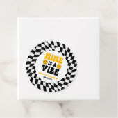 Nine Is A Vibe Retro Ninth 9th Birthday Party フェイバータグ (インサイチュ)