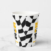 Nine Is A Vibe Retro Ninth 9th Birthday Party 紙コップ (右)