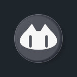 NINE LIVES マグネット<br><div class="desc">白猫のマグネット。</div>