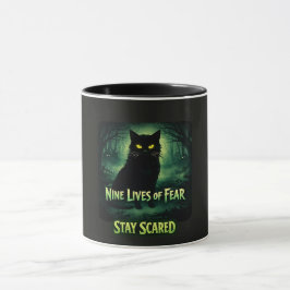 Nine Lives of Fear – 黒猫マグカップ マグカップ