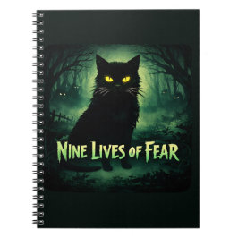 Nine Lives of Fear – 黒猫 ノートブック