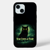 Nine Lives of Fear – 黒猫 Case-Mate iPhoneケース (裏面)