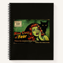 Nine Lives of Fear – Issue No. 1 レトロホラー ポスト ノートブック