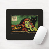 Nine Lives of Fear – Issue No. 1 レトロホラー マウスパッド (マウス)