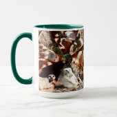 Nine Meerkat Triangles, Coffee Mug マグカップ (左)