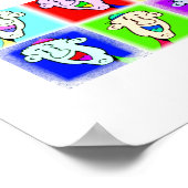Nine Small Hat Clowns: ポスター (角)