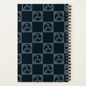 Nine-Tailed Kitsune- Japanese Fox Personalized ノートブック (裏面)