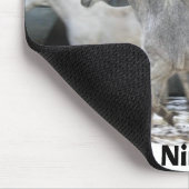 Ninerの40日の雪日 マウスパッド (コーナー)