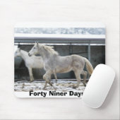 Ninerの40日の雪日 マウスパッド (マウス)