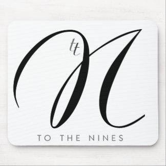 Ninesのマウスパッドに マウスパッド
