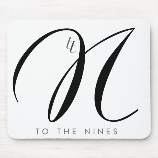 Ninesのマウスパッドに マウスパッド (正面)