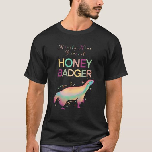 Ninety Nine Percent Honey Badger Tシャツ (正面)