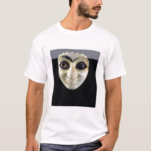 Nini-zazaの寺院からの姿の頭部、M Tシャツ (正面)