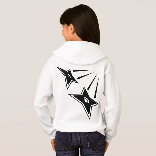 Ninja Cat Kids Shirt (裏面フル)