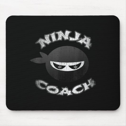 Ninja Coach Multitasking Team Trainer Speaker Gym  マウスパッド (正面)