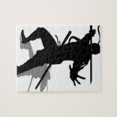 Ninja con sombra ジグソーパズル (横)