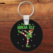 Ninja Elf Karate Taekwondo Martial Arts Mma Christ キーホルダー (正面)