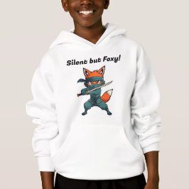 Ninja Fox Kids Sweatshirt – Cute Fox Hoodie