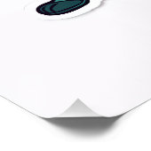 Ninja Fox Poster – Cute Fox Kids Wall Art ポスター (コーナー)