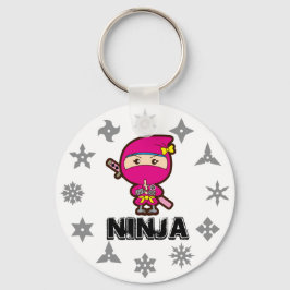 Ninja Girl Keychain キーホルダー