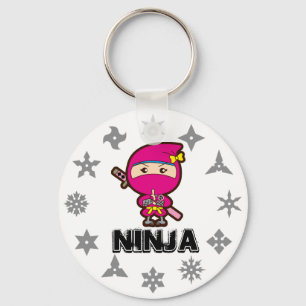 Ninja Girl Keychain キーホルダー