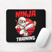 Ninja In Training Costume Party Warrior Boys Girls マウスパッド (マウス)
